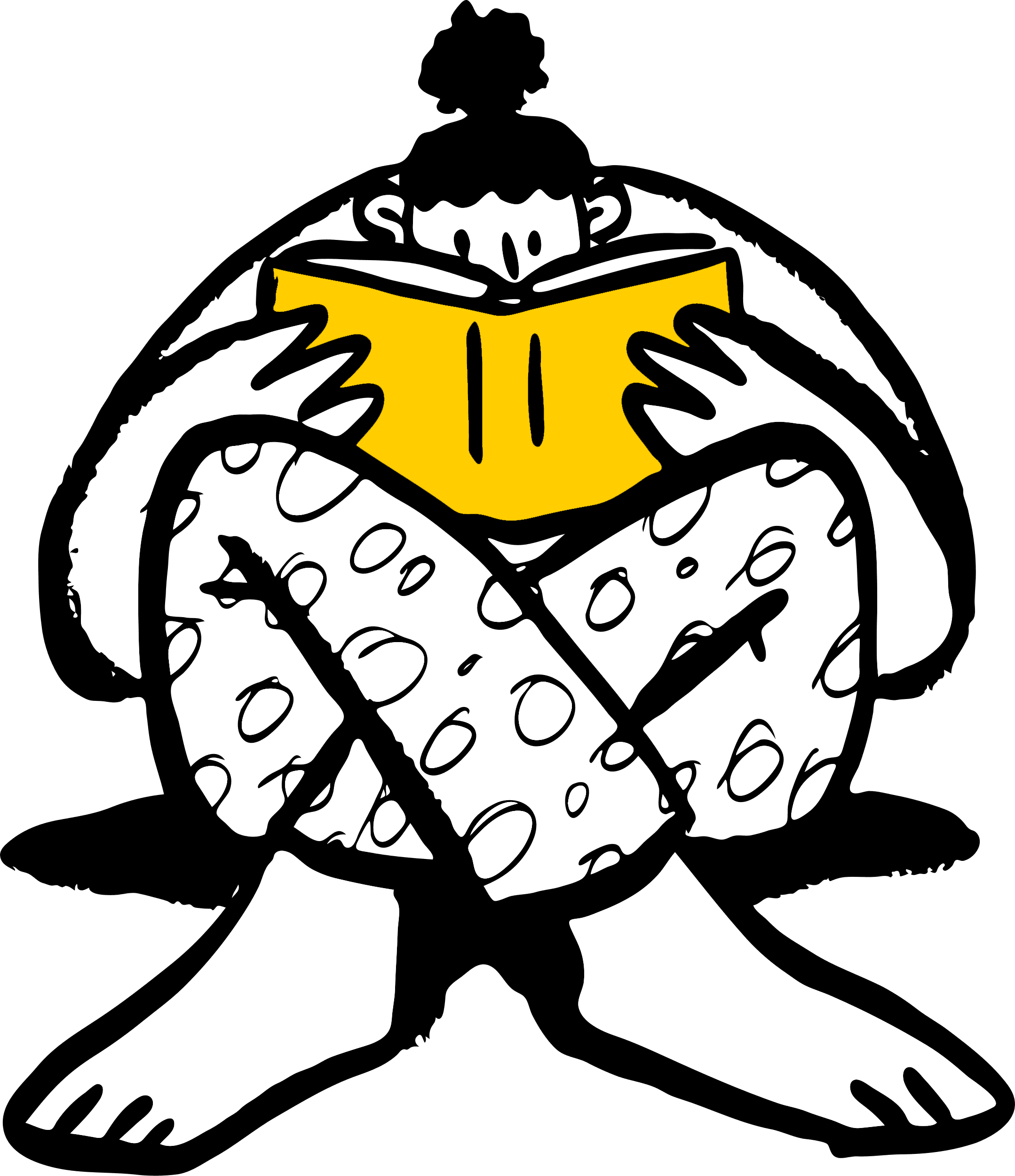 Ilustração de livro